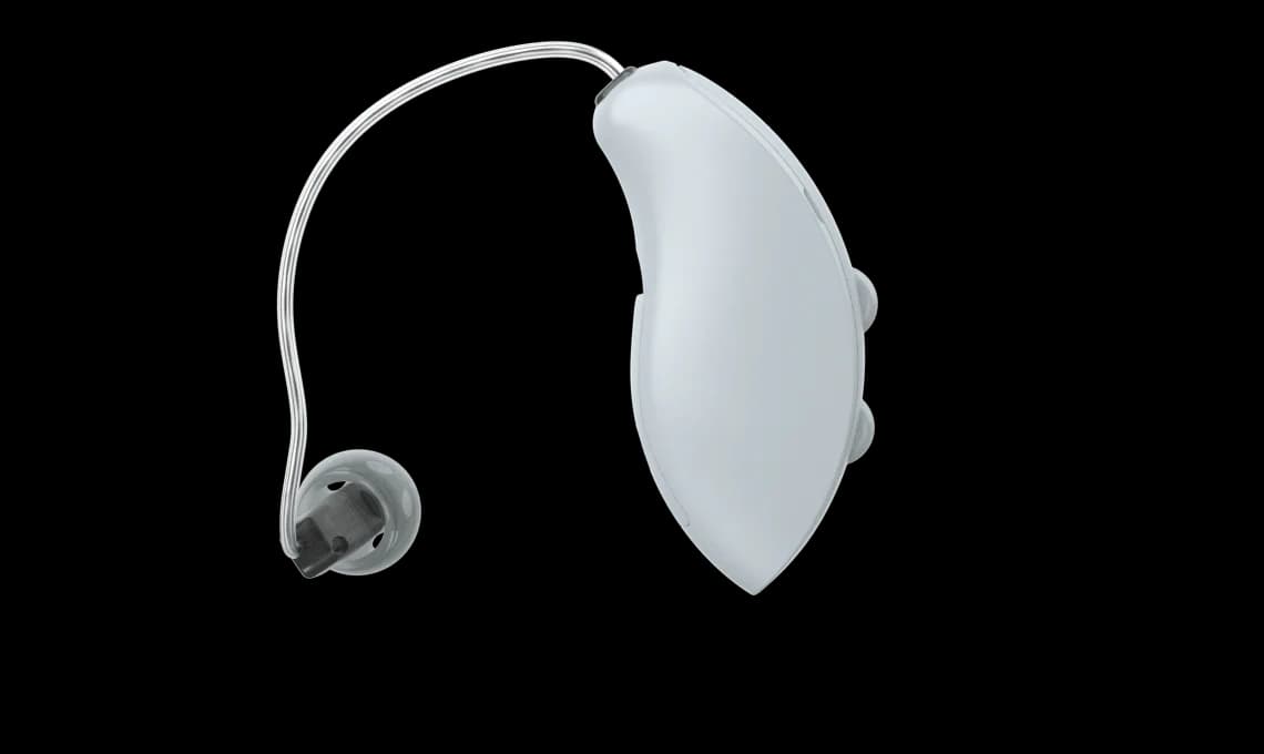 Starkey Genesis AI 20 RIC 312 in Weiss