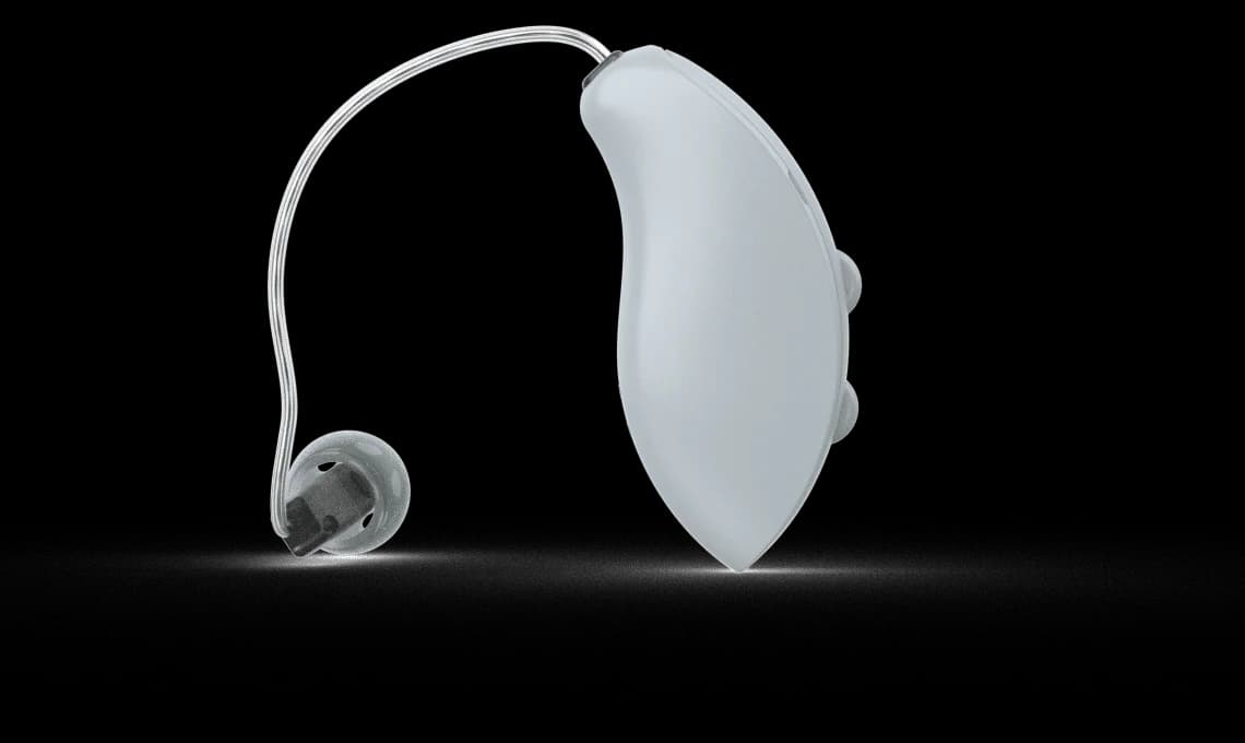 Starkey Genesis AI 12 RIC RT in Weiss